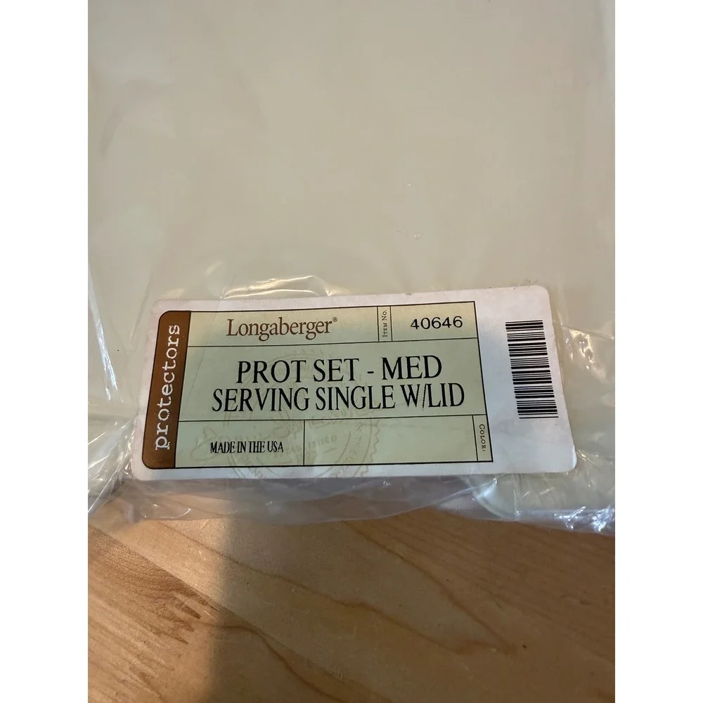 Longaberger medium serving
